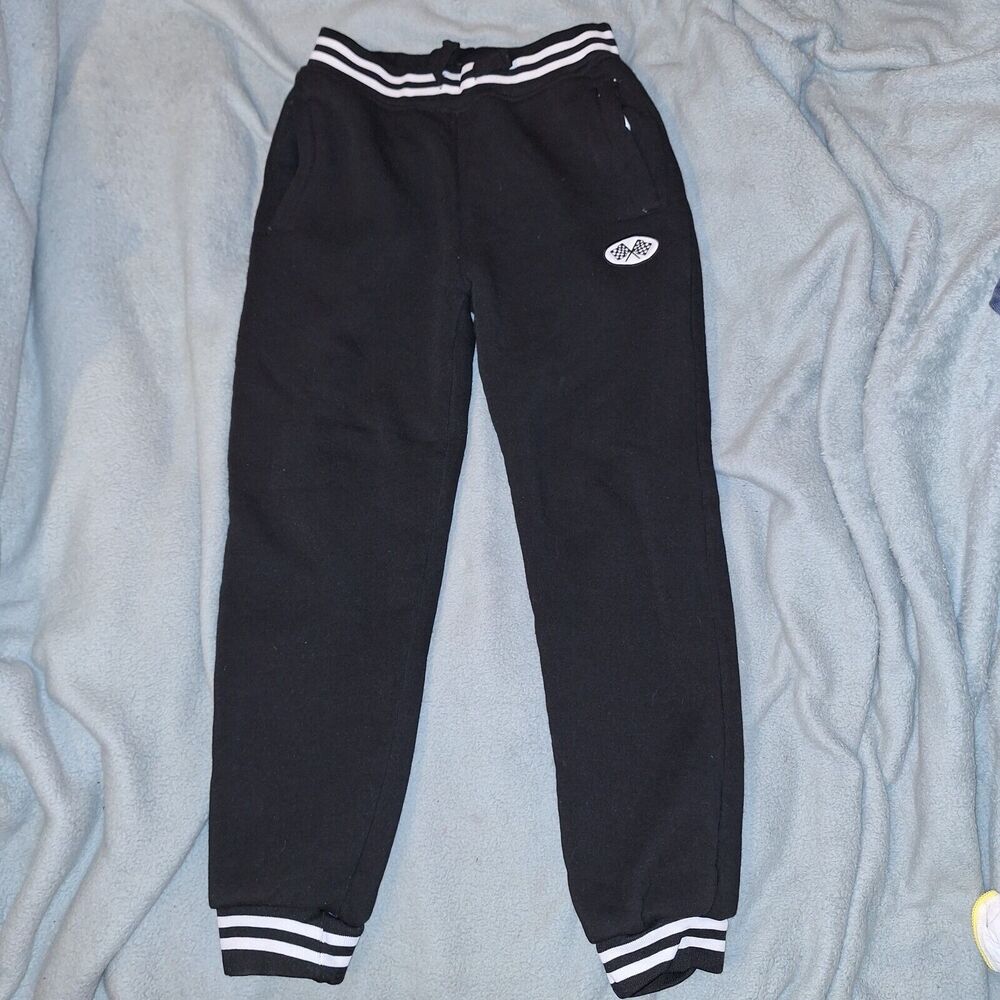 Brooklyn Laundry Youth M Drawstring Waist Jogger Pants Black